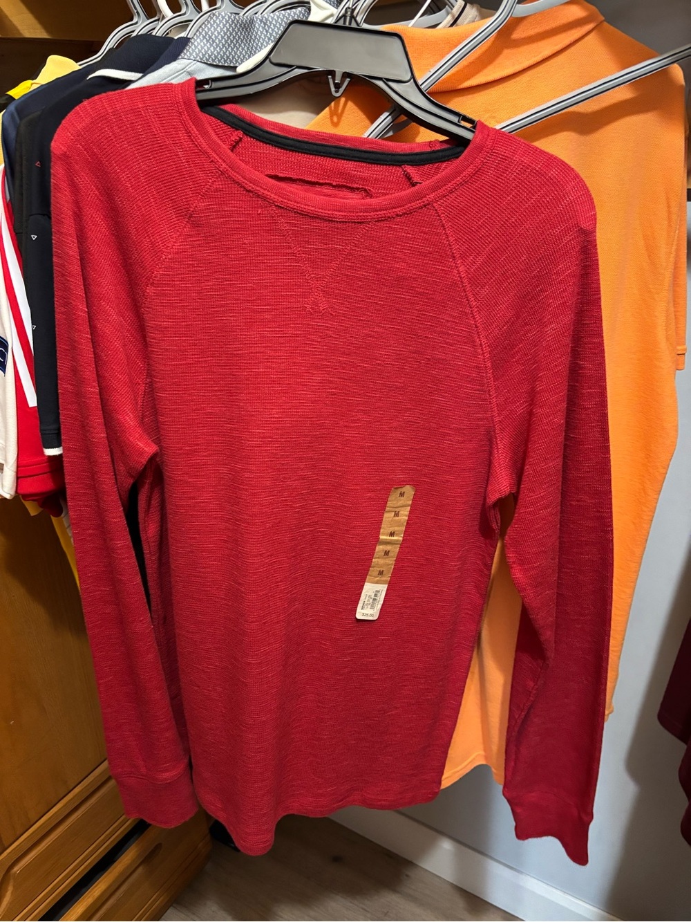urban pipeline Red Long Sleeve Thermal Shirt
